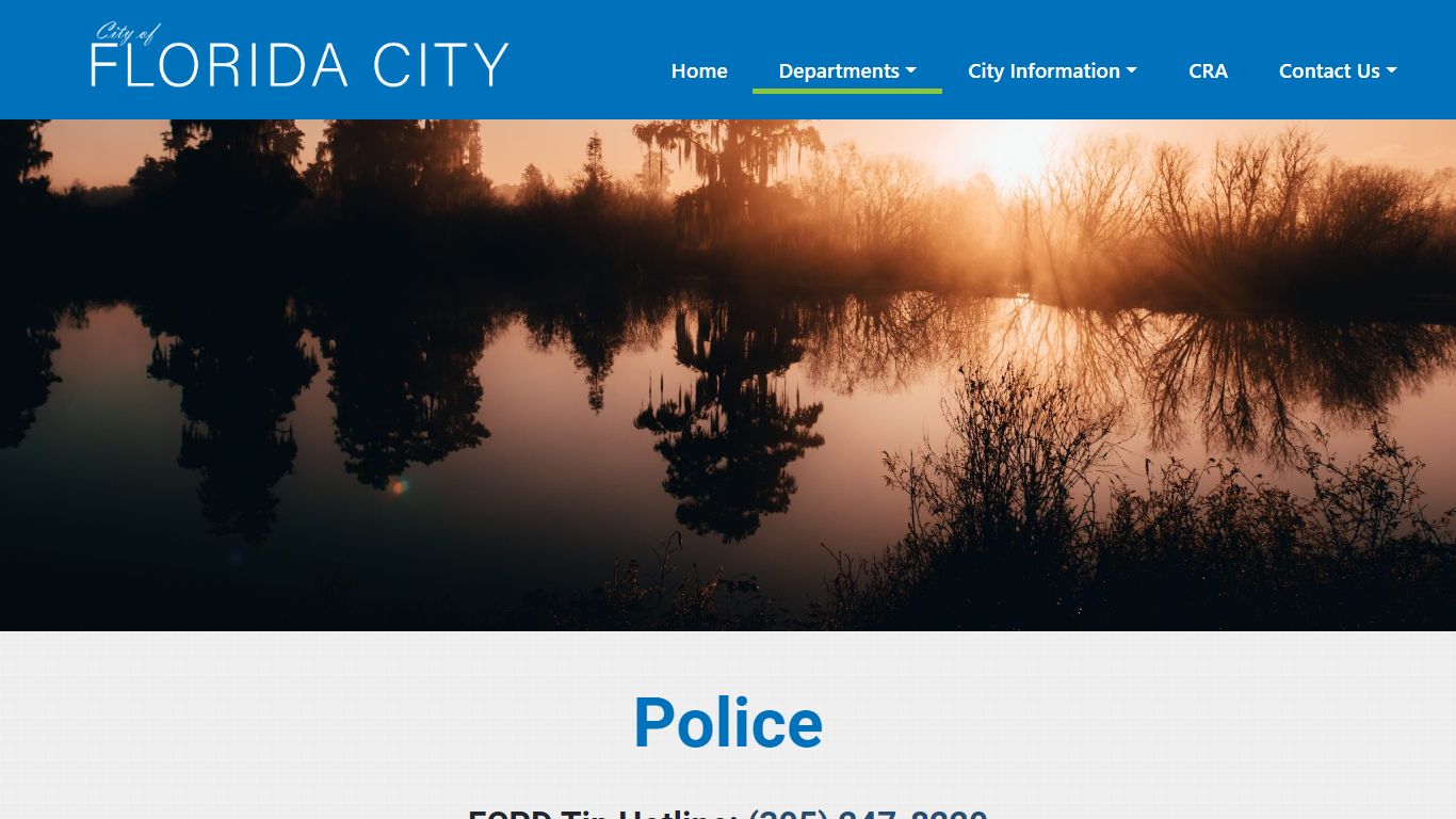 Police | City of Florida City